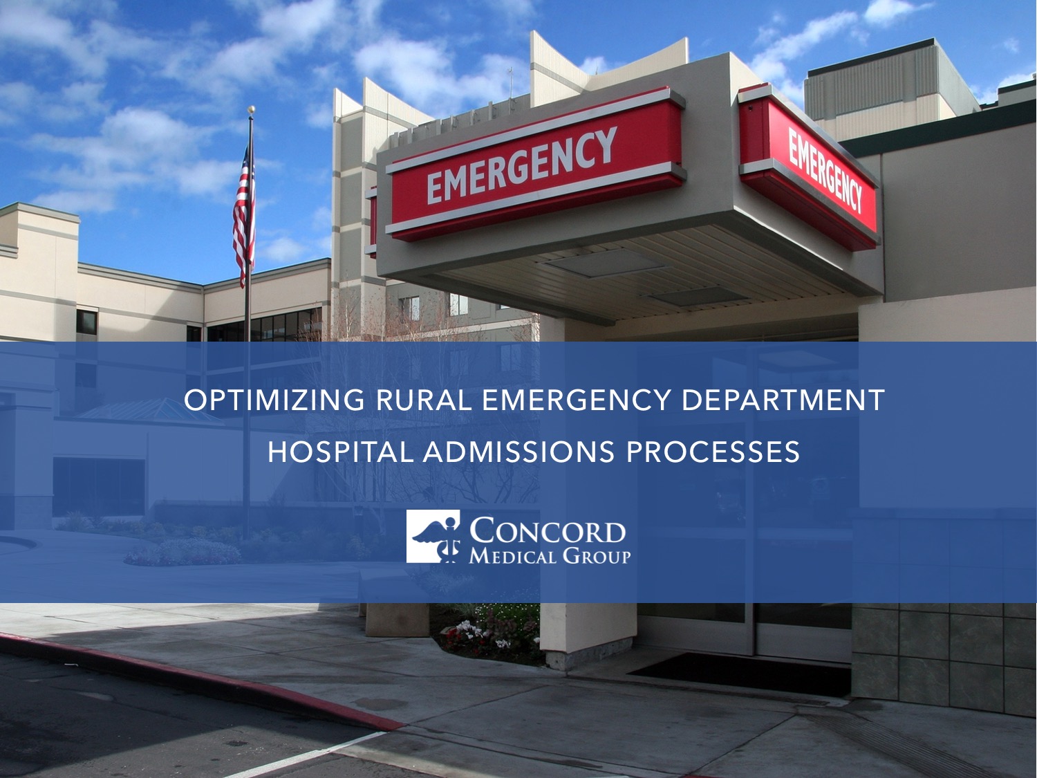 Optimizing Rural Emergency Department Hospital Admissions Processes